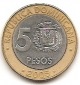 Dominikanische Republik 5 Pesos 2005 #495