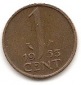 Niederlande 1 Cent 1955 #496