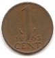 Niederlande 1 Cent 1963 #496