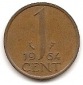 Niederlande 1 Cent 1964 #496