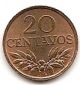 Portugal 20 Centavos 1972 #497