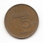 Niederlande 5 Cent 1989 #509