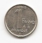 Belgien 1 Franc 1995 #514