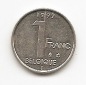 Belgien 1 Franc 1997 #514