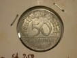 12013  Weimar  50 Pfennig  1921 A in vz-st/f.st