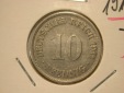 12013  Kaisereich  10 Pfennig  1911 J in ss-vz