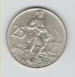 25 Kronen Tschechoslowakei 1954 (Silber)