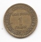 Frankreich 1 Franc 1921 #261