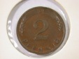 12021  2 Pfennig 1958  D  in vz