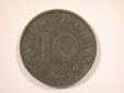 12044 III. Reich  10 Pfennig  1942 A in ss-vz