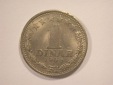 12044 Jugoslawien  1 Dinar  1965 in vz-st/f.st