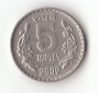 5 Rupees Indien 2000 (F734)