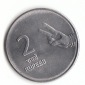 2 Rupees Indien 2008 mit Stern unter der Jahreszahl  (F743)