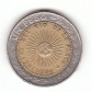 1 Peso Argentinien 1995 Münzzeichen A Inschrift Provincias (F...