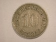 12055  KR  10 Pfennig  1907 G in ss/ss+
