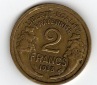Frankreich 2 Francs 1938