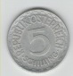 5 Schilling  Österreich 1952