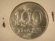 12057 Polen  100 Zloty   1990  in f.st/st