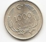 Türkei 1000 Lira 1990 #528