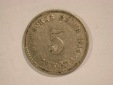 13002 Kaiserreich 5 Pfennig  1914 A in ss/ss-vz