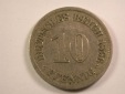 13005  KR   10 Pfennig  1896 J  in schön/sehr schön  Seltene...
