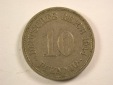 13005  KR   10 Pfennig  1914 F  in   fast vorzüglich  Orginal...