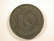 13005  3.Reich   10 Pfennig  1940 B  in ss-vz  Orginalbilder