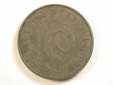 13005  3.Reich   10 Pfennig  1940 J  in ss-vz  Orginalbilder