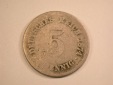 13007  KR 5 Pfennig  1874 G in schön R