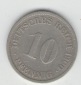10 Pfennig Deutsches Reich 1900 G(Kaiserzeit)(k162)