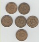 Lot 10 Pfennig Münzen BRD ( J 378)Bank deutscher Länder(k192)