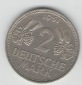 2 D-Mark Bundesrepublik 1951 F( J 386)(k195)