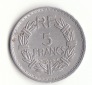 5 Francs Frankreich 1945 / Paris / (G539)