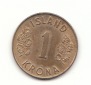 1 Krona Island 1974  (G427)