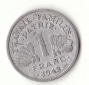 1 Francs Frankreich 1942 (G573)