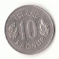 10 Kronur Island 1971 (F696)