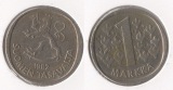 Finnland 1 Markka 1982 (K-N) -ss- ** Wappenlöwe **