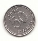 50 Won Korea 1994 ( H029)