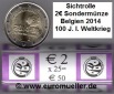 Rolle...2 Euro Sondermünze 2014...100 J. I. Weltkrieg