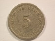 14008 KR  5 Pfennig 1893 D in ss  Orginalbilder