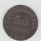 50 Pfennig Braunschweig 1918(k346)