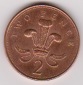 Grossbritannien 2 Pence E,K galvanisiert 2006  Schön Nr.480