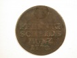15105 Sachsen-Coburg-Saalfeld 1 Pfennig 1772 in f.ss  Orginalb...