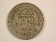 15001 Großbritannien 6 Pence 1939 in ss-vz  Orginalbilder