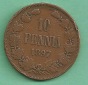 Finlandia - 10 Pennia 1897