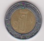 Mexiko 1 Peso C/Al-N-Bro Staatswappen,Rs.Wertangabe Schön Nr.177