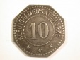 1510 Notgeld Pirmasens 10 Pfennig 1918 in vz Orginalbilder