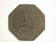1510 Notgeld  Rastatt 20 Pfennig 1917 in vz/vz+ Orginalbilder