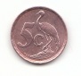5 Cent Süd- Afrika 1997 (G322)