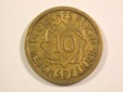 15110 Weimar 10 Reichspfennig 1935 G in ss-vz   Orginalbilder
